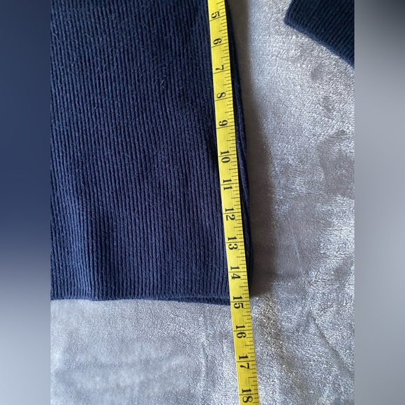 American Eagle Vintage Fit Men’s Navy Sweater Size L - Picture 7 of 7